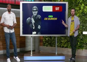 Florio's start/sit decision on Joe Burrow in Week 4 | 'NFL Fantasy Live'