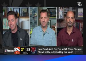 Rapoport: Chase Claypool's Bears future 'very much in limbo' | 'The Insiders'