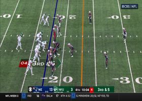 Zach Wilson zips pass to Conklin for 18-yard gain