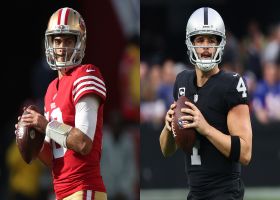 Pioli: Garoppolo is a 'slight upgrade' for Raiders at QB over Derek Carr