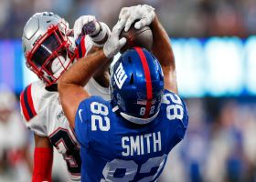 Kaden Smith lets OL throw down massive spike after high-pointing TD