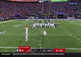 Butker's 40-yard FG ties game on final play of first half