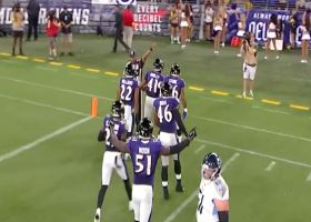 Daryl Worley nabs underthrown INT for Ravens' second takeaway