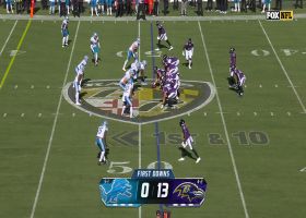 Justice Hill flashes his turbo on 27-yard pickup