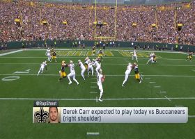 Rapoport: Derek Carr is expected to play vs. Buccaneers