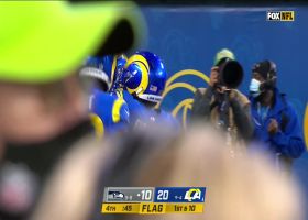 Taylor Rapp's personal elevator has access to pick off Wilson's launch