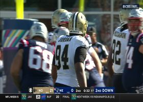 Cam Jordan's first sack of 2023 comes in Week 5 vs. Mac Jones