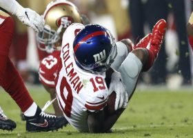 Eli makes pinpoint first-down pass to Corey Coleman