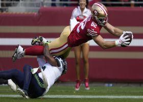 Can't-Miss Play: Garoppolo's first TD of '22 is 38-yarder to Dwelley