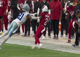 Dobbs lofts 23-yard sideline dime to Marquise Brown