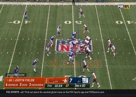 Khalil Herbert takes screen for 24 yards for third-and-twenty conversion