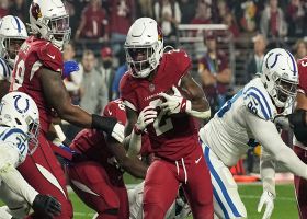 Cardinals' OL paves way for Chase Edmonds' first TD since Week 8