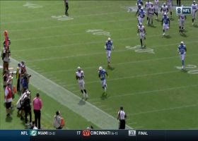 Bryant pulls in over-the-shoulder catch for 23 yards