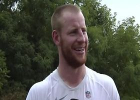 Carson Wentz on preparations for first training camp in Washington