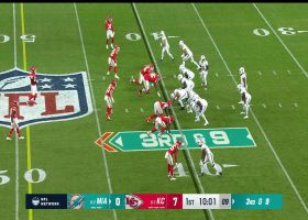 Watson goes unblocked on CB blitz, sparking sack of Tagovailoa