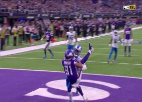 Bisi Johnson goes way up for TD grab from Kirk Cousins