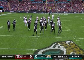 Christian Kirk secures first catch for 9-yard gain to convert fourth down