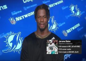 Jerome Baker discusses Dolphins' five-game win streak