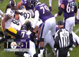Dupree delivers key red-zone strip-sack to end Ravens' drive