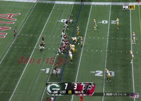 Drake London levitates for 22-yard reception from Ridder