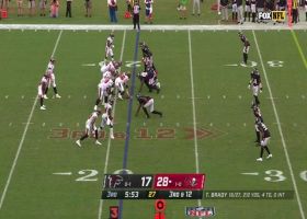 Falcons sack Brady with well-designed stunt on third-and-12