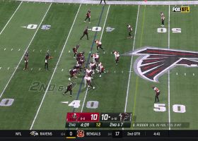 Devin White vacuums in Ridder's unforced fumble for Bucs takeaway