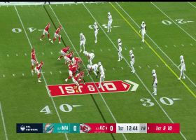 Mahomes' 24-yard sideline dime to Gray gets Chiefs into red zone on first drive