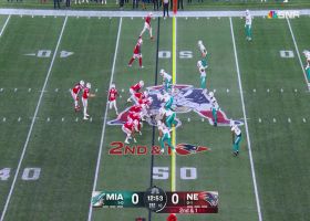 Demario Douglas turns nothing into something on perimeter pass play
