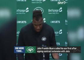 John Franklin-Meyers gets emotional after signing contract extension with Jets