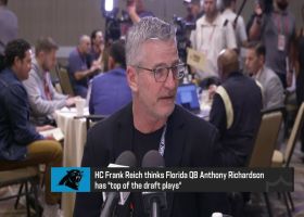 Frank Reich: Anthony Richardson has some plays that 'scream top pick' in the draft