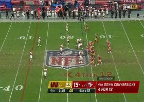 Washington wraps up Bourne for fourth-down stop to ice the game