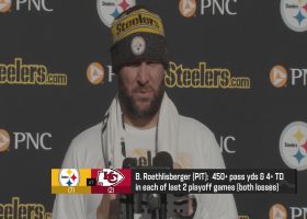 Roethlisberger: Steelers 'don't have a chance' vs. Chiefs in wild-card game