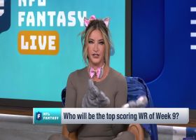 Predicting top-scoring WRs of Week 9 | 'NFL Fantasy Live'