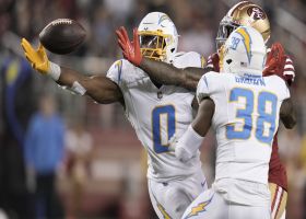 Can't-Miss Play: Chargers rookie Daiyan Henley makes one-handed INT off deflection