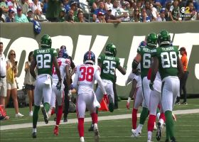 Bam Knight flashes turbo boost on 22-yard carry to left side