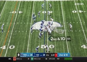 Colts stampede Ryan Tannehill for late-game sack