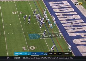 Panthers' D closes the door on Marlon Mack for turnover on downs