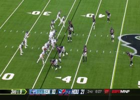 Covington runs through OL for big third-down sack