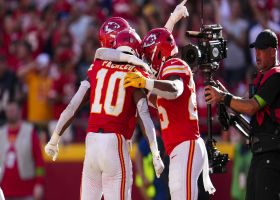 Isiah Pacheco's first TD of 2023 gets Chiefs to 30-point mark in first half
