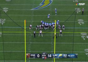 Cameron Dicker's 43-yard FG puts Chargers up 17-0 in first half