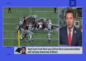 Rapoport: Brian Burns (concussion/elbow) will not play tomorrow at Bears