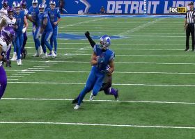 Goff delivers key 14-yard sling to Raymond on third-and-12 in red zone