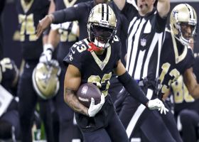 Can't-Miss Play: Lattimore climbs ladder over Hopkins for epic interception