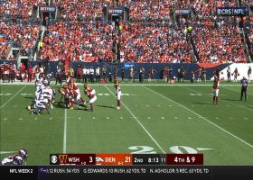 Marvin Mims Jr. showcases versatility on 45-yard punt return