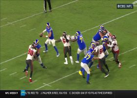 Rakeem Nunez-Roches demolishes middle of Rams' OL en route to sack of Stafford