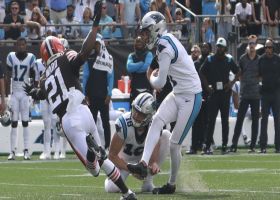 Eddy Pineiro's 34-yard FG gives Panthers first lead of the game