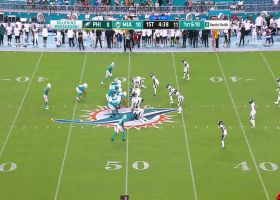 Myles Gaskin slips through defender's grasp on 15-yard rush