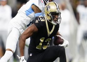 Can't-Miss Play: Michael Thomas makes one-handed catch on Carr's 25-yard loft