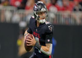 Arthur Blank discusses Falcons' future with Desmond Ridder at QB