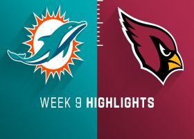 Dolphins vs. Cardinals highlights | Week 9